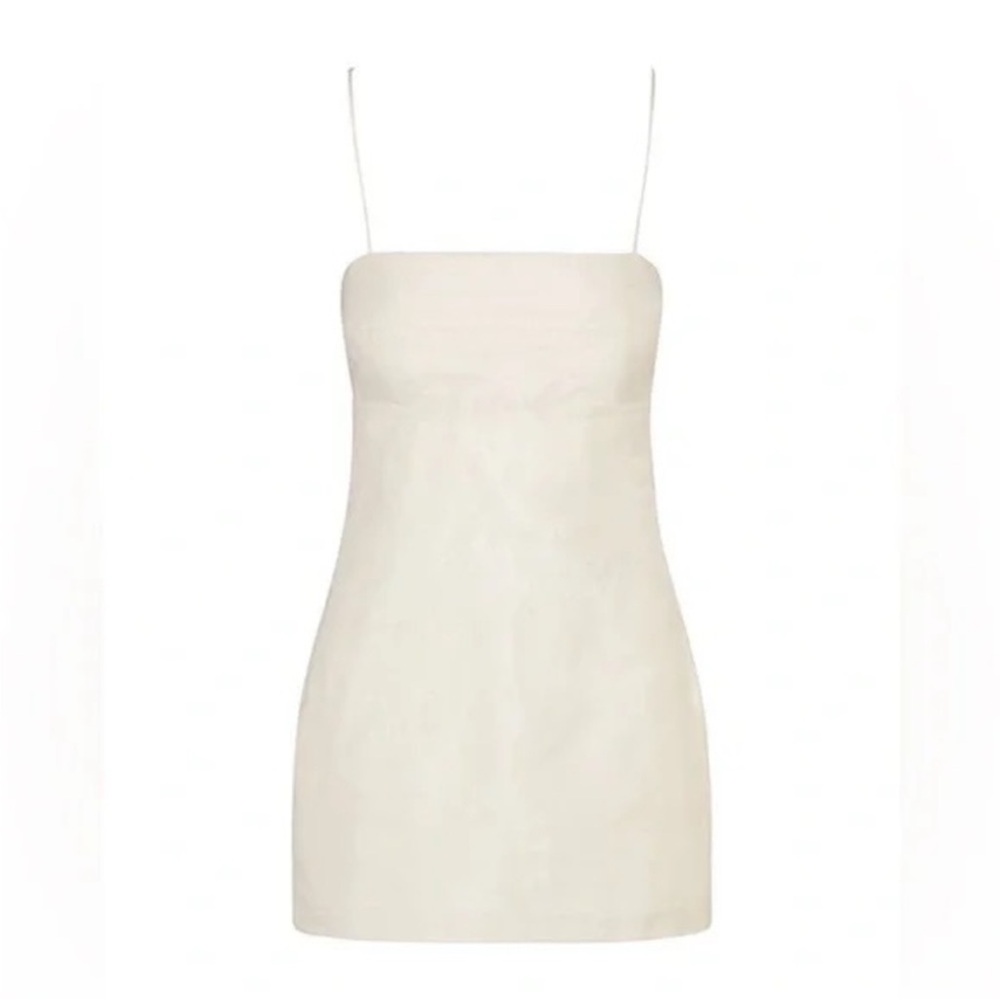 Realisation Par Cream Mini Dress